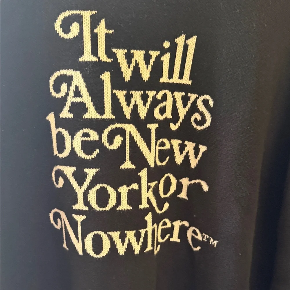 New York or Nowhere (NYON) Black Crewneck Knit Sweater blogger fave, sold out! - Picture 4 of 6